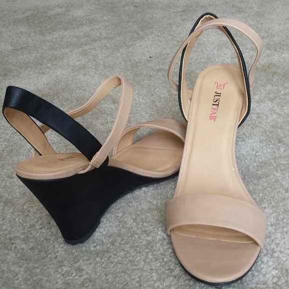 Kellen two-tone ankle strap heels. NEVER WORN.