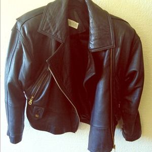 Motorcycle genuine leather jacket🐾🐾