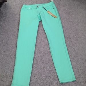 Brand new mint Capri pants