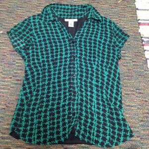 Nine West button down shirt