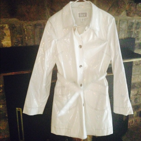 LUX White Rain Slicker