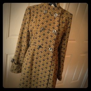 Retro-inspired knit jacket