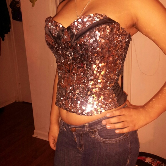 Sequin Party Shirt