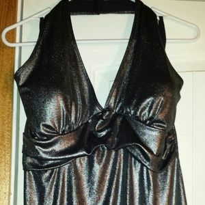 Halter Shimmery Top