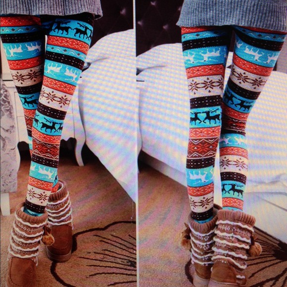 Reindeer leggings