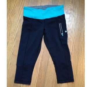 Lululemon run crop size 6