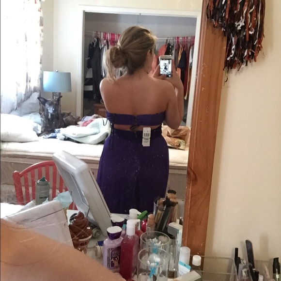 Purple prom dress - Picture 2 of 4