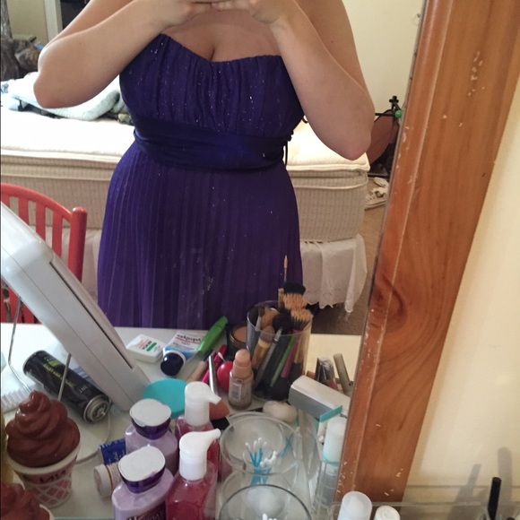 Purple prom dress - Picture 3 of 4