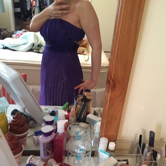 Purple prom dress - Picture 4 of 4