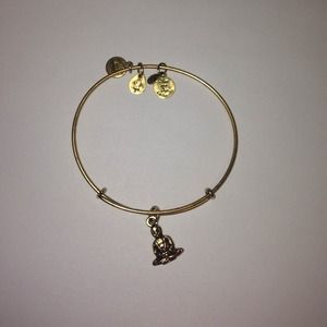 Gold Alex and Ani Buddha