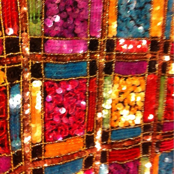 🎵Sequined Vest🎵 - Picture 3 of 3