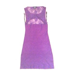 Bebe purple bandage dress