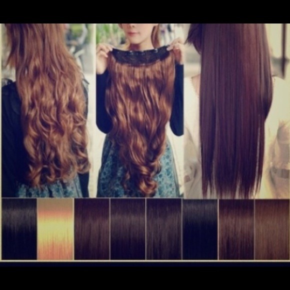 Hair piece 16 inches synthetic hair