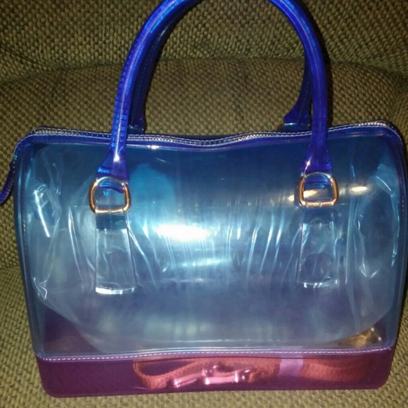 HANDBAG jelly purse