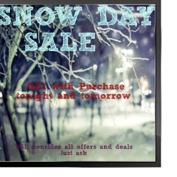 Cleaning out my closets on a snowy night!!!!