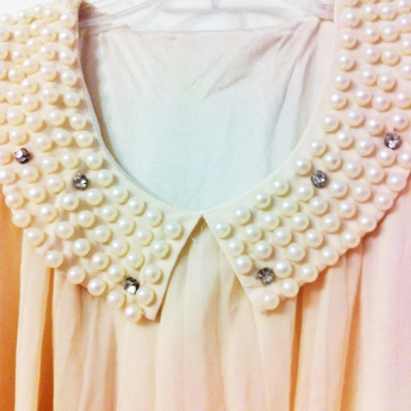 🎉Host Pick🎉 Pearl collar dress - Picture 3 of 3