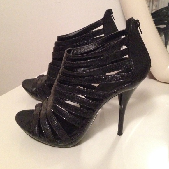 Black stilettos