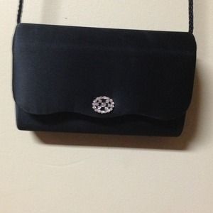 Small black clutch