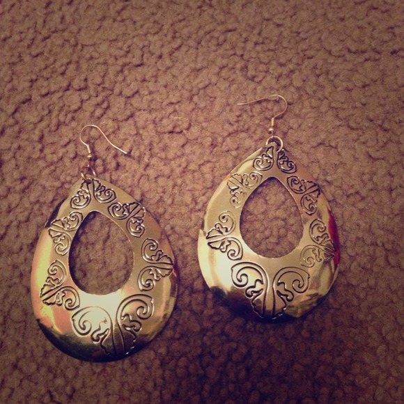 Vintage Almost Hoop Earrings