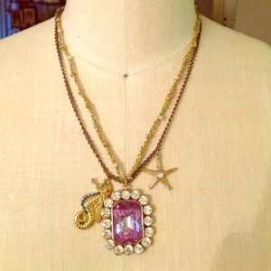 Betsey Johnson Titanic Collection necklace