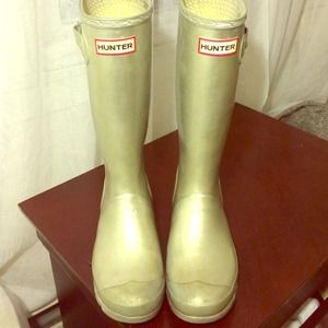 Silver Hunter Boots
