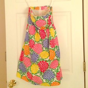 New Lilly Pulitzer Wyatt Strapless Dress Size 2