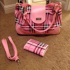 Sold Inspired handbag with matching wallet