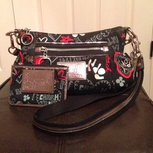 Coach purse with matching wallet