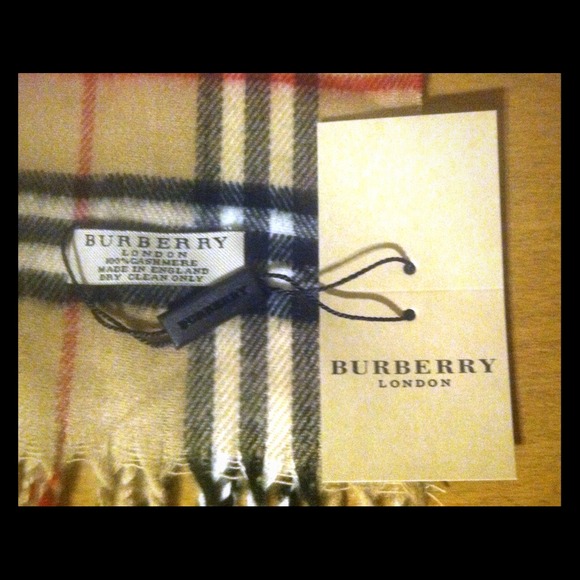 NEW WITH TAGS Burberry giant print scarf!!