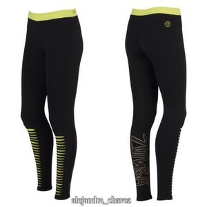 Zumba Slash O Rama long leggings *Sew Black*
