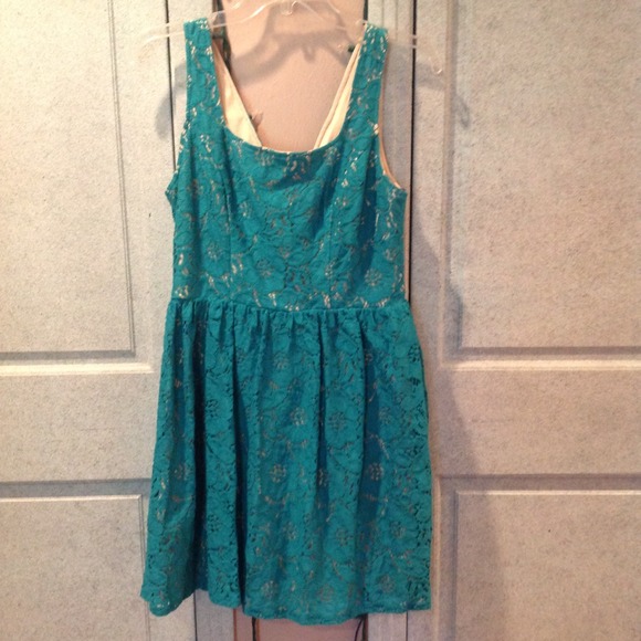 A lace day dress