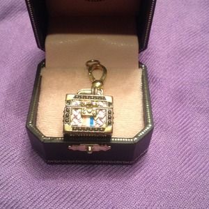 Juicy Couture Train Case Charm