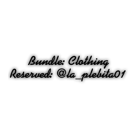 Clothes Bundle!