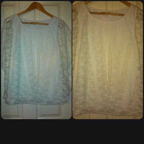 White Lace Blouse