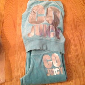 Go Juicy Original Velour Track Suit