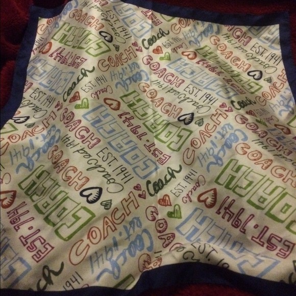 Coach scarf