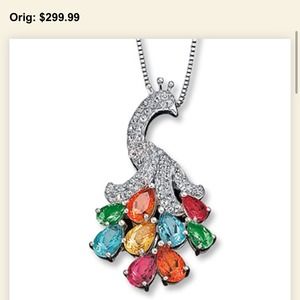 A beautiful Peacock necklace!