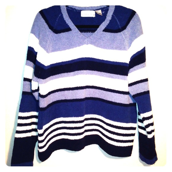 Blue stripped sweater! - Picture 1 of 4