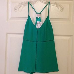 Parker silk tank, brand new with tags