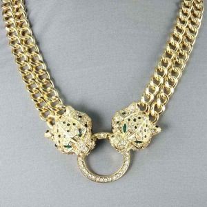 🐆Jaguar Paved Necklace🐆