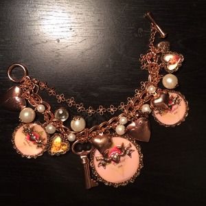 Betsy Johnson charm bracelet