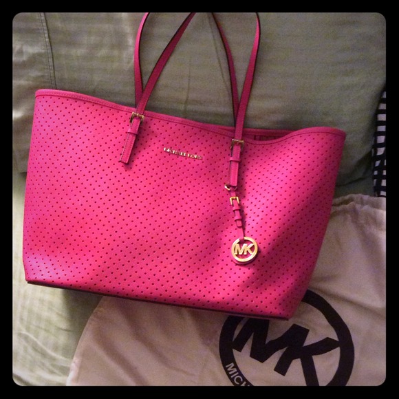 💖 authentic Michael Kors Jet set travel Tote bag