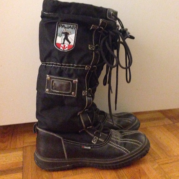 Pajar Mountain/Grip high boots in black