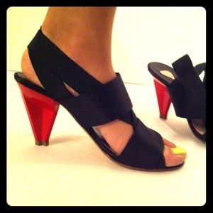 Size 38 Chloe Kitten Heels - Reserved