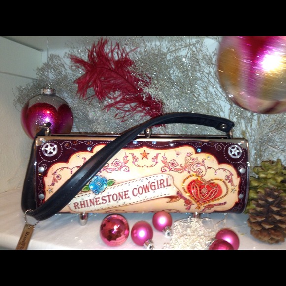 Little Earth Swarovski embedded constructed purse! - Picture 1 of 4