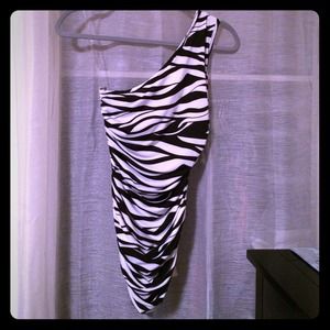 👠Hot zebra printed dress👠