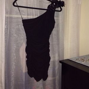 👠1-sided (left) shoulder dress 💃