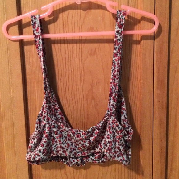 Brandy Melville floral Bralette - Picture 3 of 4