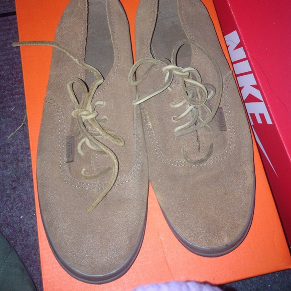 Suede vans