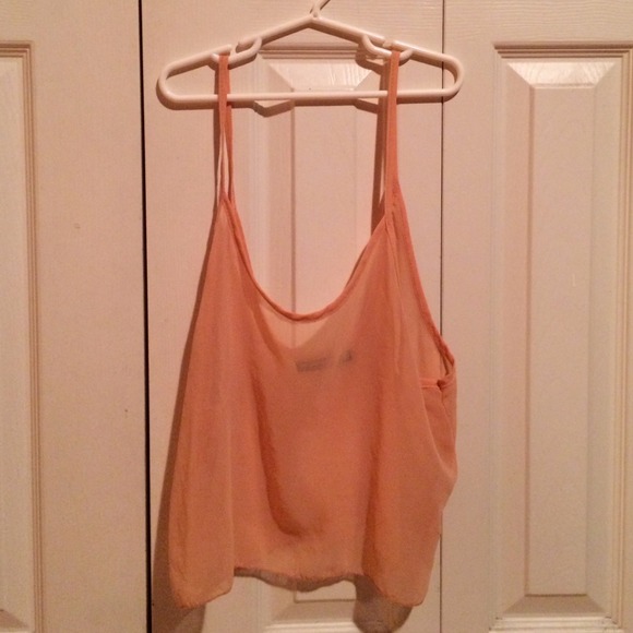 Pink/Coral Brandy Melville Top